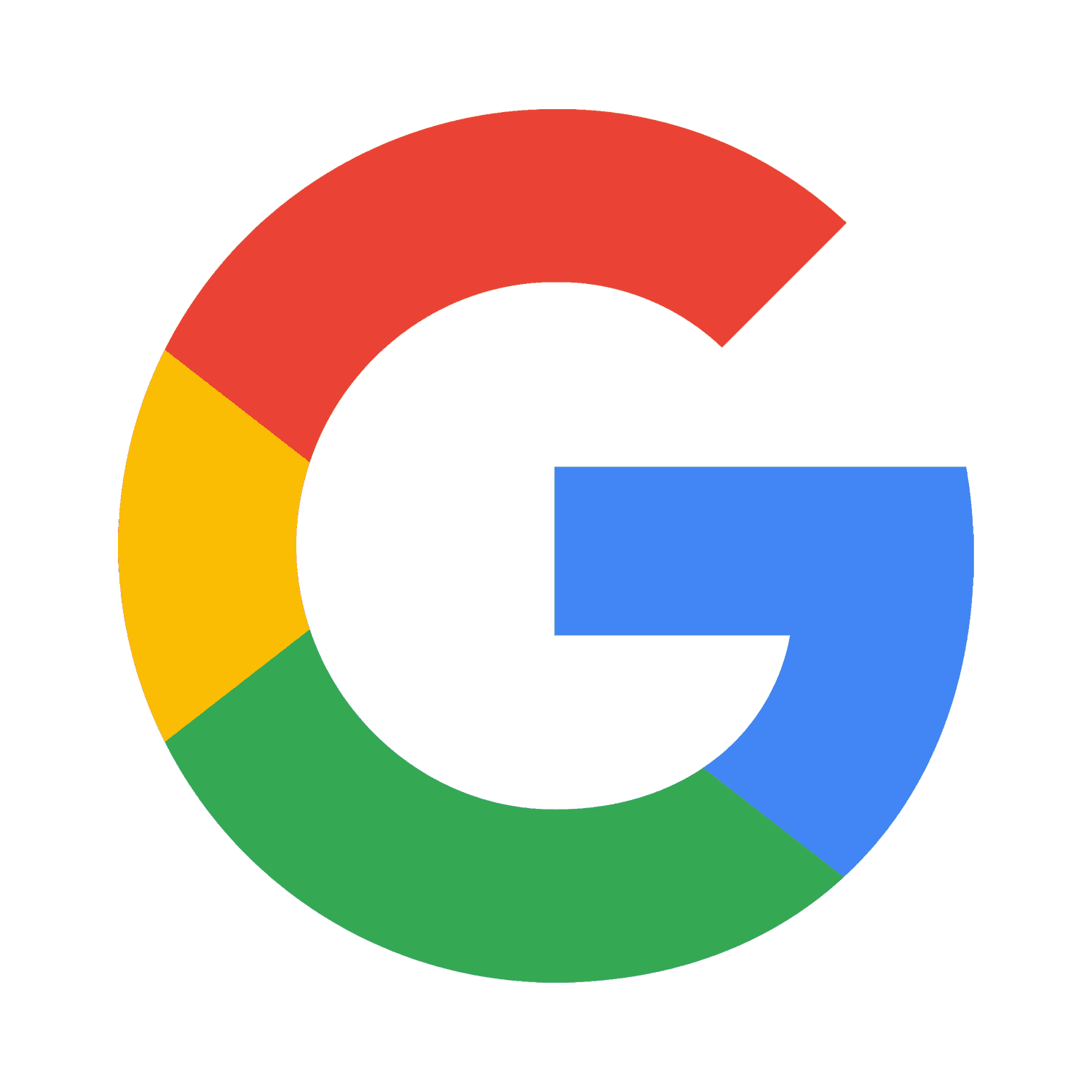 Weiter mit Google